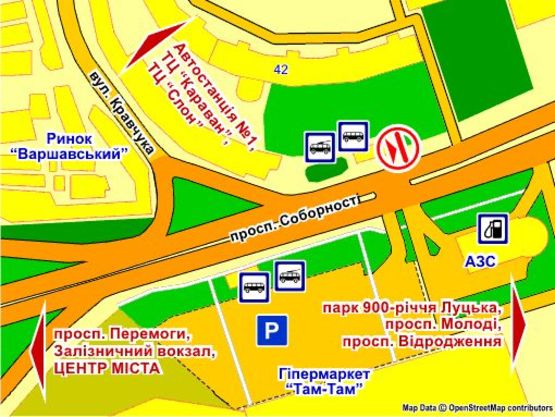 Схема рекламной плоскости по адресу пер. вул. Кравчука – Соборності, знизу