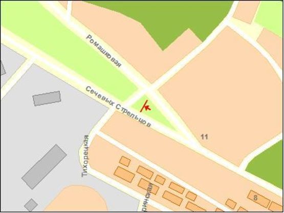 Схема рекламной плоскости по адресу Измайловская ул / Московской Олимпиады ул, левый, в центр