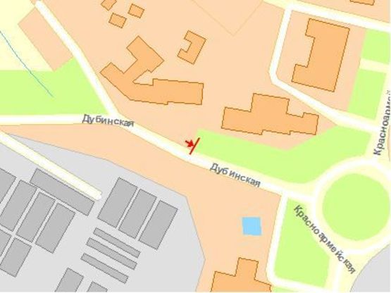 Схема рекламной плоскости по адресу Независимости пр, 96, к ул Героев Майдана